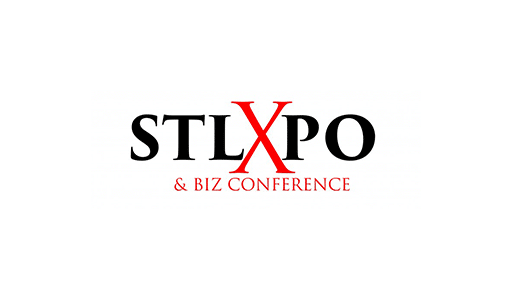 The logo for STL XPO & Biz Conference.